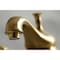Kingston Brass KS1167AX 8" Widespread Bathroom Faucet, Brushed Brass KS1167AX - alternate 4